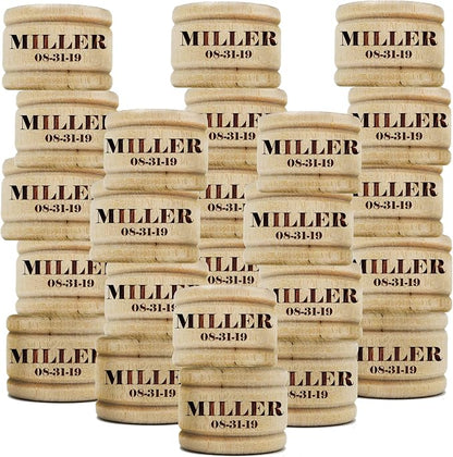 My Personal Memories Custom Personalized Wooden Napkin Ring Holders by MyPersonalMemories