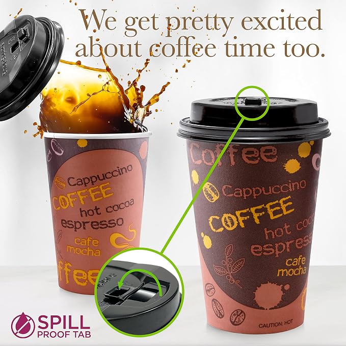 Shop Square Disposable Coffee Cups - Image 4