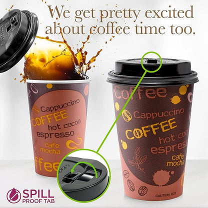 Shop Square Disposable Coffee Cups - Image 4