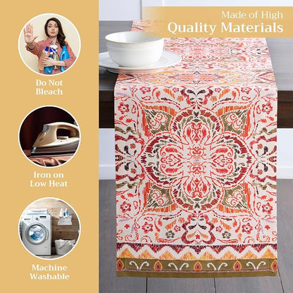 Maison d' Hermine Table Runner 100% Cotton 14.50" x 108" | Table Runners 108 - Image 3