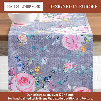 Maison d' Hermine Table Runner 100% Cotton 14.50" x 108" | Table Runners 108 - Image 2