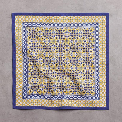 Maison d' Hermine Cloth Napkins Set of 4 100% Cotton Everyday Reusable Square Napkins Cloth Washable Dinner Party Wedding Restaurant Valentines Day Decorations Spring/Summer (Ceramic, 18" x 18")