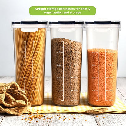 Utopia Kitchen Cereal Containers Storage Set - Image 3