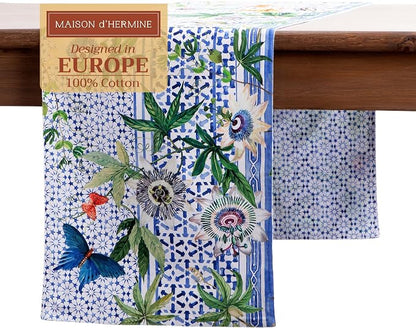 Maison d' Hermine Table Runner 100% Cotton 14.50" x 108" | Table Runners 108 by MaisondHermine