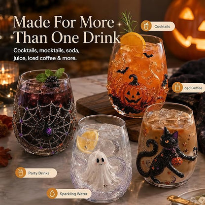 Halloween Artisan Glassware Collection - Image 3