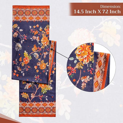 Maison d' Hermine Table Runner 100% Cotton 14.50" x 72" | Table Runners 72 - Image 4