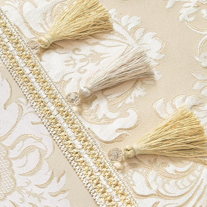 Loom and Mill Elegant Jacquard Table Runner 90 inches Long, 13x90 inch - Image 5