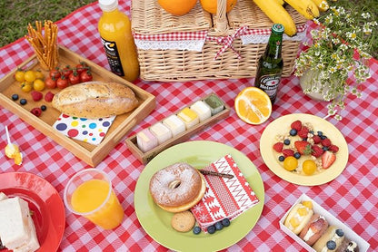 Plastic Plates Disposable 60 PCS, Heavy Duty 30 Dinner Plates 10.25" and 30 - Image 8