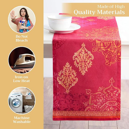 Maison d' Hermine Table Runner 100% Cotton 14.50" x 108" | Table Runners 108 - Image 3