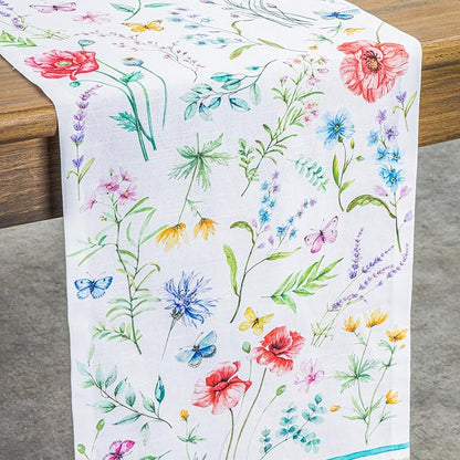 Maison d' Hermine Table Runner 100% Cotton 14.50" x 72" | Table Runners 72 - Image 9
