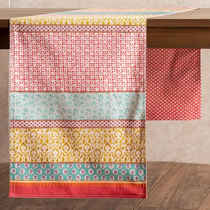Maison d' Hermine Table Runner 100% Cotton 14.50" x 72" | Table Runners 72 - Image 8
