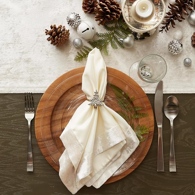 DII Velvet Collection Tabletop, Table Runner - Image 2