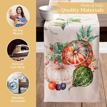 Maison d' Hermine Table Runner 100% Cotton 14.50" x 108" | Table Runners 108 - Image 3