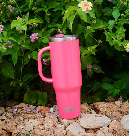 Beast 50 oz Tumbler with Handle Stainless Steel Vacuum Insulated Coffee Ice Cup - Image 2