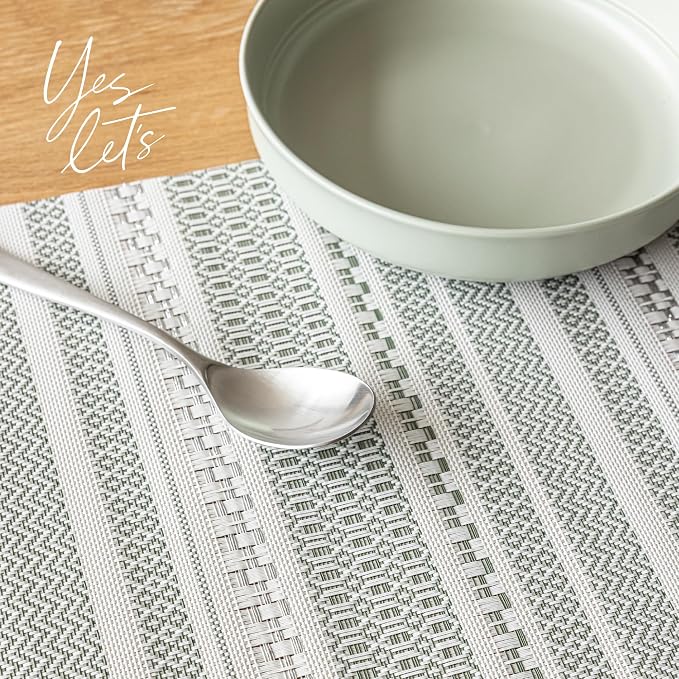 Over&Back 18x90 Reversible Striped Table Runner - Image 8