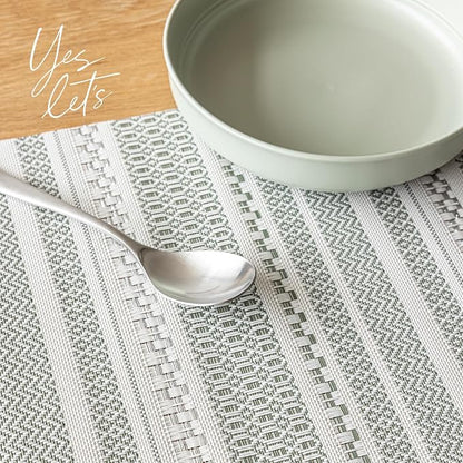 Over&Back 18x90 Reversible Striped Table Runner - Image 8