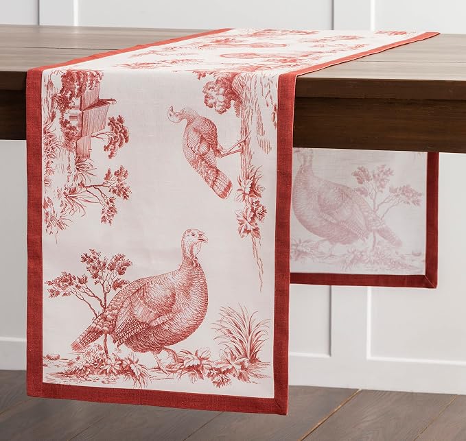 Maison d' Hermine Table Runner 100% Cotton 14.50" x 60" | Table Runners 60 - Image 7