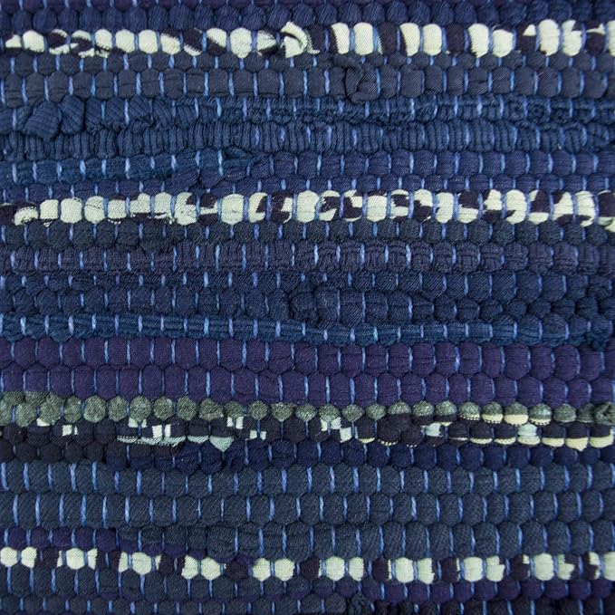 DII Handmade Chindi Tabletop, Reversible and Machine Washable, Table Runner - Image 3