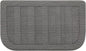 BEQHAUSE 24x40 Inch Kitchen Rug Mat Durable Kitchen Rugs Non-Slip Washable Absorbent Kitchen Mats for Floor Dirt-Resistant Semicircular Kitchen Mat (Grey)