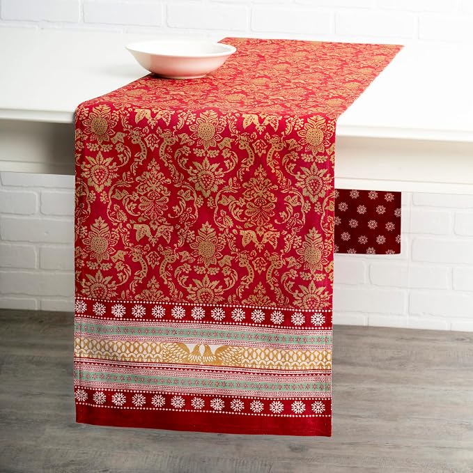 Maison d' Hermine Table Runner 100% Cotton 14.50" x 108" | Table Runners 108 - Image 8