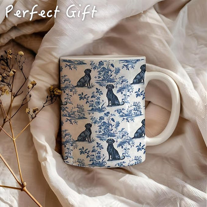 Chinoiserie labrador retriever Mug, labrador retriever Gifts - Image 5