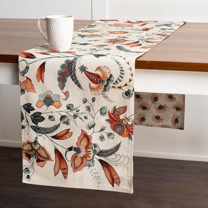 Maison d' Hermine Table Runner 100% Cotton 14.50" x 108" | Table Runners 108 - Image 8