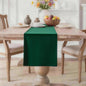 MEANMOY Green Table Runner 90 Inches Long Waterproof Washable Table Runners | by MEANMOY