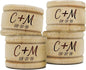 My Personal Memories Custom Personalized Wooden Napkin Ring Holders by MyPersonalMemories