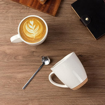 AmorArc 12oz Coffee Mugs, Ceramic Coffee Mugs set of 4 - Image 3