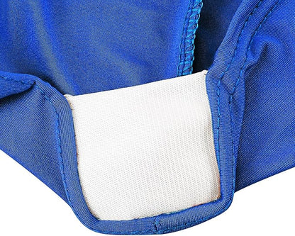 LZY Spandex Table Covers 6 Feet, Stretch/Fitted Table Covers for 6 Feet Folding Table, Rectangular Spandex Table Cloths for Wedding Party or Event (6FT-2PCS, Royal Blue)
