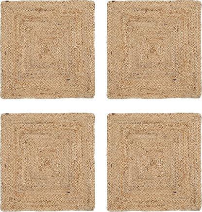 The Home Talk Jute Cotton Hand Woven Table Runner/Placemats by TheHomeTalk