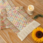 Keketoarrange Boho Macrame Table Runner 12x72 Inch | Woven Burlap Rustic Runner by KEKETOARRANGE