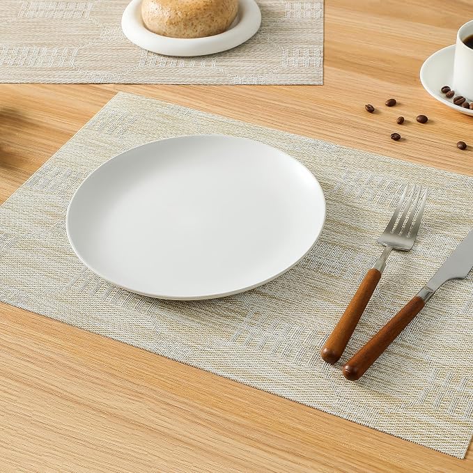 Leetaltree Wheat Placemats Set of 8 - Image 7