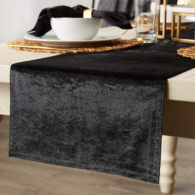 DII Velvet Collection Tabletop, Table Runner - Image 6