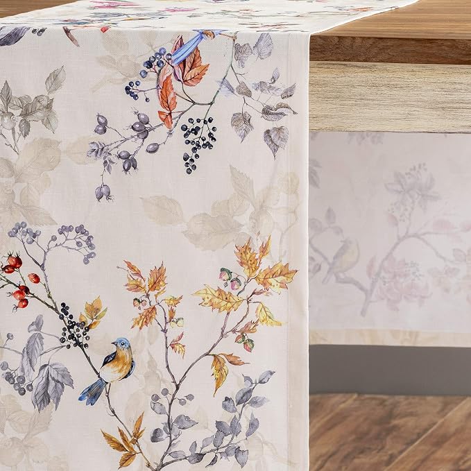 Maison d' Hermine Table Runner 100% Cotton 14.50" x 36" | Table Runners 36 - Image 6