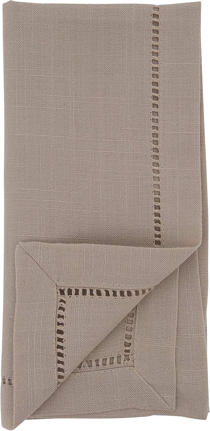 SARO LIFESTYLE Hemstitched Border Dinner Napkin - Image 2