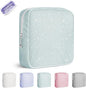 Period Bag for Teen Girls, Canvas Sanitary Napkin Storage Bag by PlaytotheExtreme