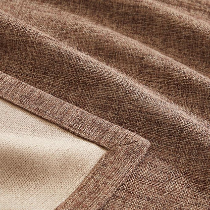 Burlap Style Farmhouse Table Runner, 14x90 Inches Brown | Thick Durable Fabric - Image 6