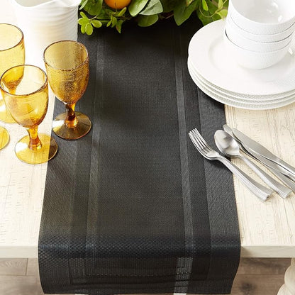 DII PVC Tabletop Collection Woven Indoor/Outdoor, Table Runner - Image 4