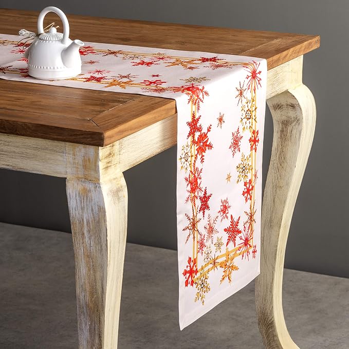 Maison d' Hermine Table Runner 100% Cotton 14.50" x 90" | Table Runners 90 - Image 6