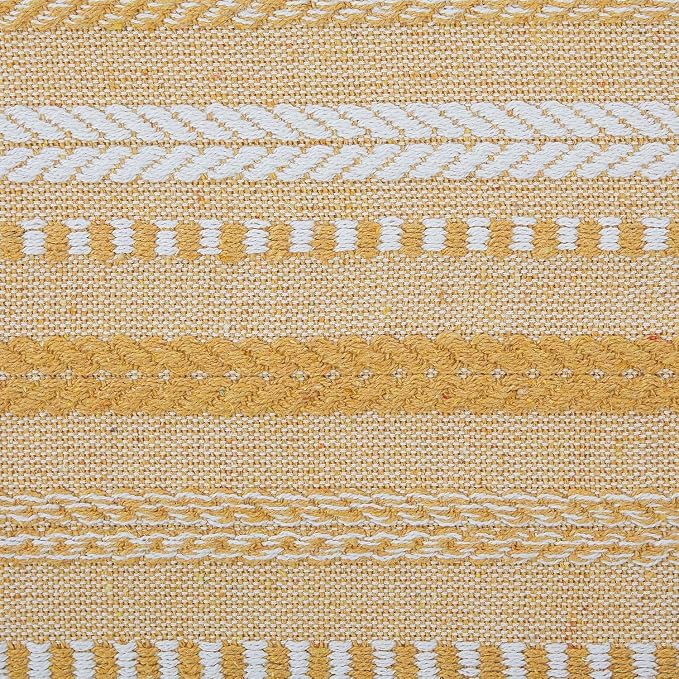 The Home Talk Jute Cotton Hand Woven Table Runner/Placemats - Image 3