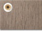 Placemats Set of 4 - Easy Clean Woven Vinyl Placemats for Dining Table, Indoor/Outdoor Place Mats, Washable PVC Table Mats （Light Brown）