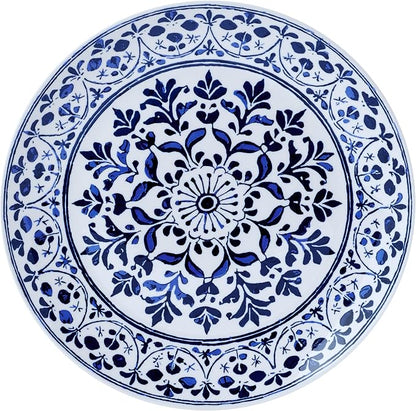 Pfaltzgraff Medallion Radiance 12 Piece Stoneware Dinnerware Plate Bowl Dish Set - Image 8
