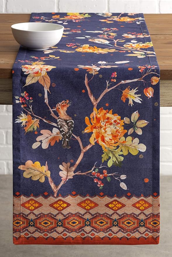 Maison d' Hermine Table Runner 100% Cotton 14.50" x 108" | Table Runners 108 - Image 9
