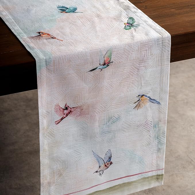 Maison d' Hermine Table Runner 100% Cotton 14.50" x 72" | Table Runners 72 - Image 9