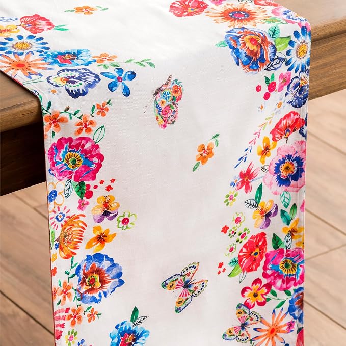 Maison d' Hermine Table Runner 100% Cotton 14.50" x 72" | Table Runners 72 - Image 9