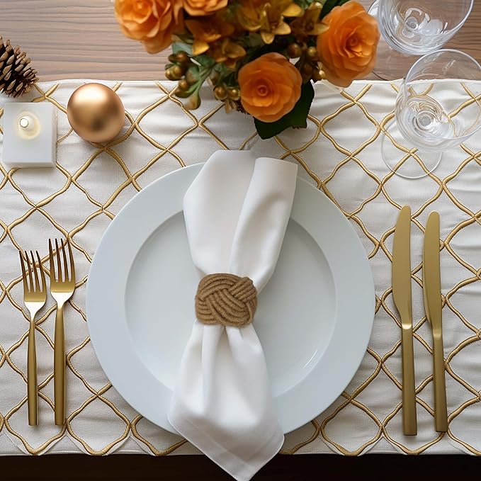 COTTON CRAFT Jute Napkin Ring - Image 2