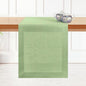 D'Moksha Homes Linen Sage Green Table Runner 108 Inches Long - 100% Pure Linen Dining Table Runner 14 x 108 Inch for Spring, St Patricks Day, Easter - Machine Washable