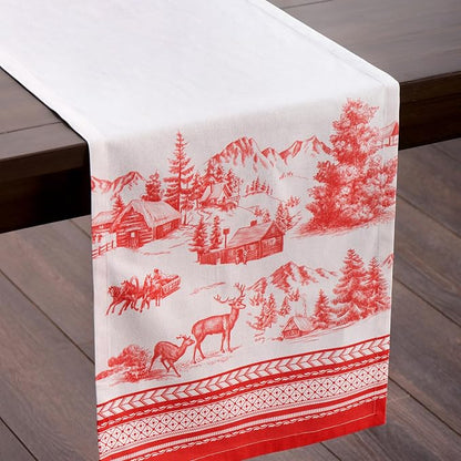 Maison d' Hermine Table Runner 100% Cotton 14.50" x 108" | Table Runners 108 - Image 9