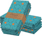 RUVANTI Cloth Napkins Set of 12 Cotton 100%, 18x18 Inches Napkins Cloth Washable, Soft, Absorbent. Cotton Napkins for Parties, Christmas, Thanksgiving, Weddings, Dinner Napkins Cloth - Combo